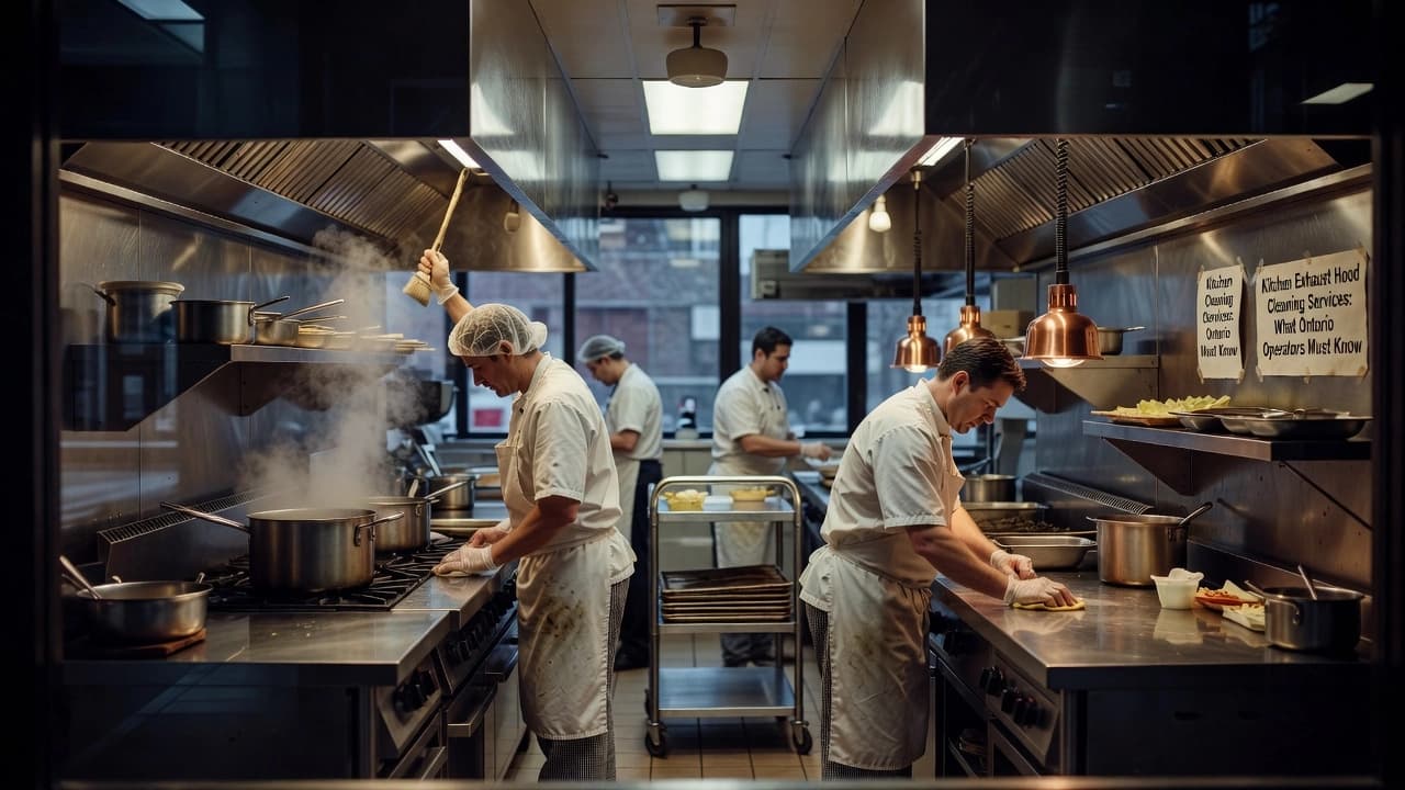 Kitchen Exhaust Hood Cleaning Services: What Ontario Operators Must Know
